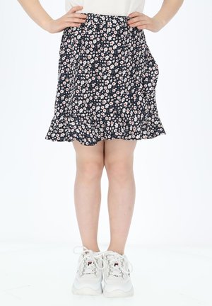 SANKT CLAUD - Minirock - navy flower