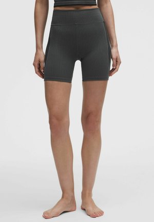lululemon SALUTATIONS HIGH-RISE YOGA SHORT 6"  WOMEN'S SHORTS - Shorts - black onyx grey