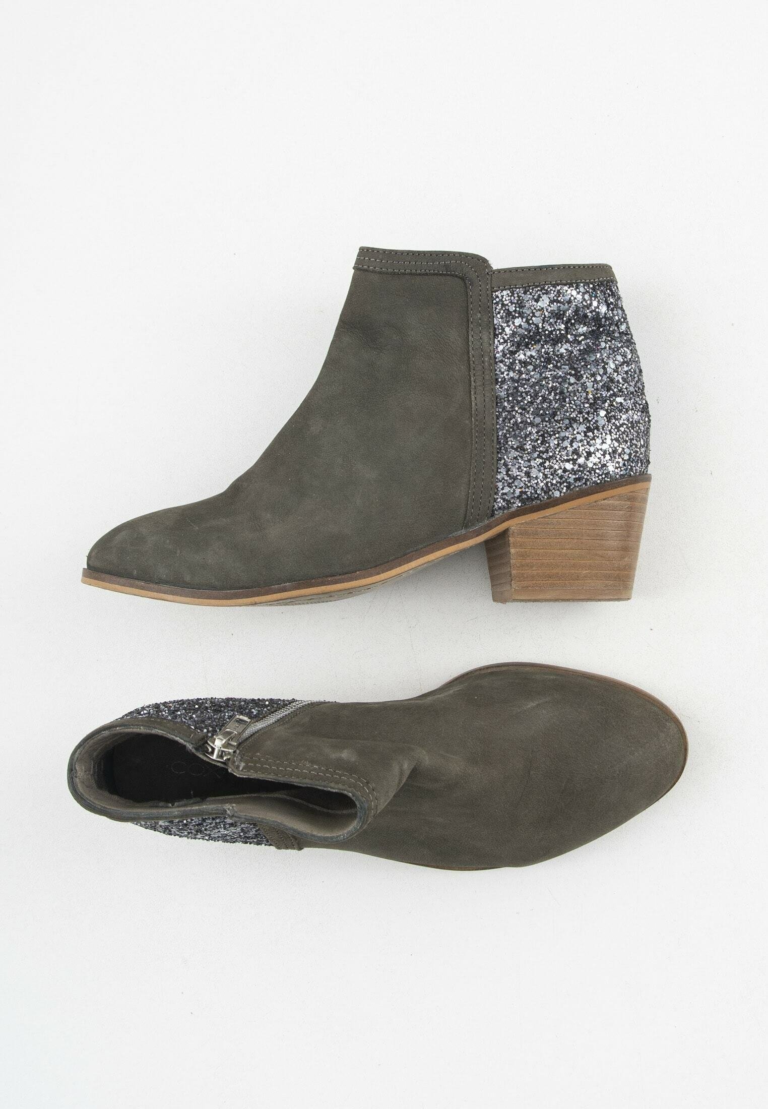 COX Botines bajos - silver/gris oscuro - Zalando.es