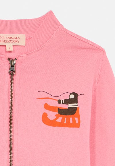 THE ANIMALS OBSERVATORY ZEBRA - Cipzáras pulóver - pink