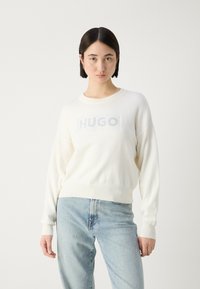 HUGO SLOGERIX - Trui - open white
