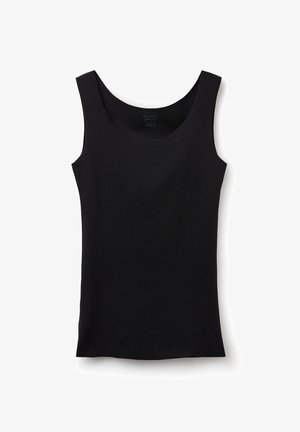 Intimissimi, ROUND NECK AND RAW CUT - Undertrøjer - black
