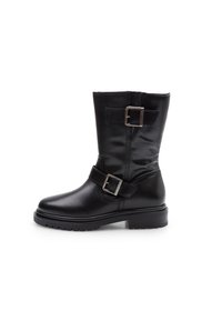 Bottines à plateau - nero