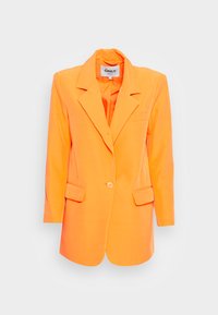 Não selecionado, flame orange