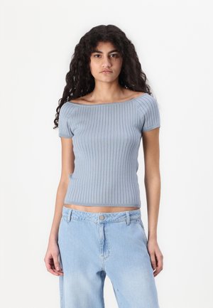 VMPOPPY VMA NOOS - T-shirt basique - dusty blue