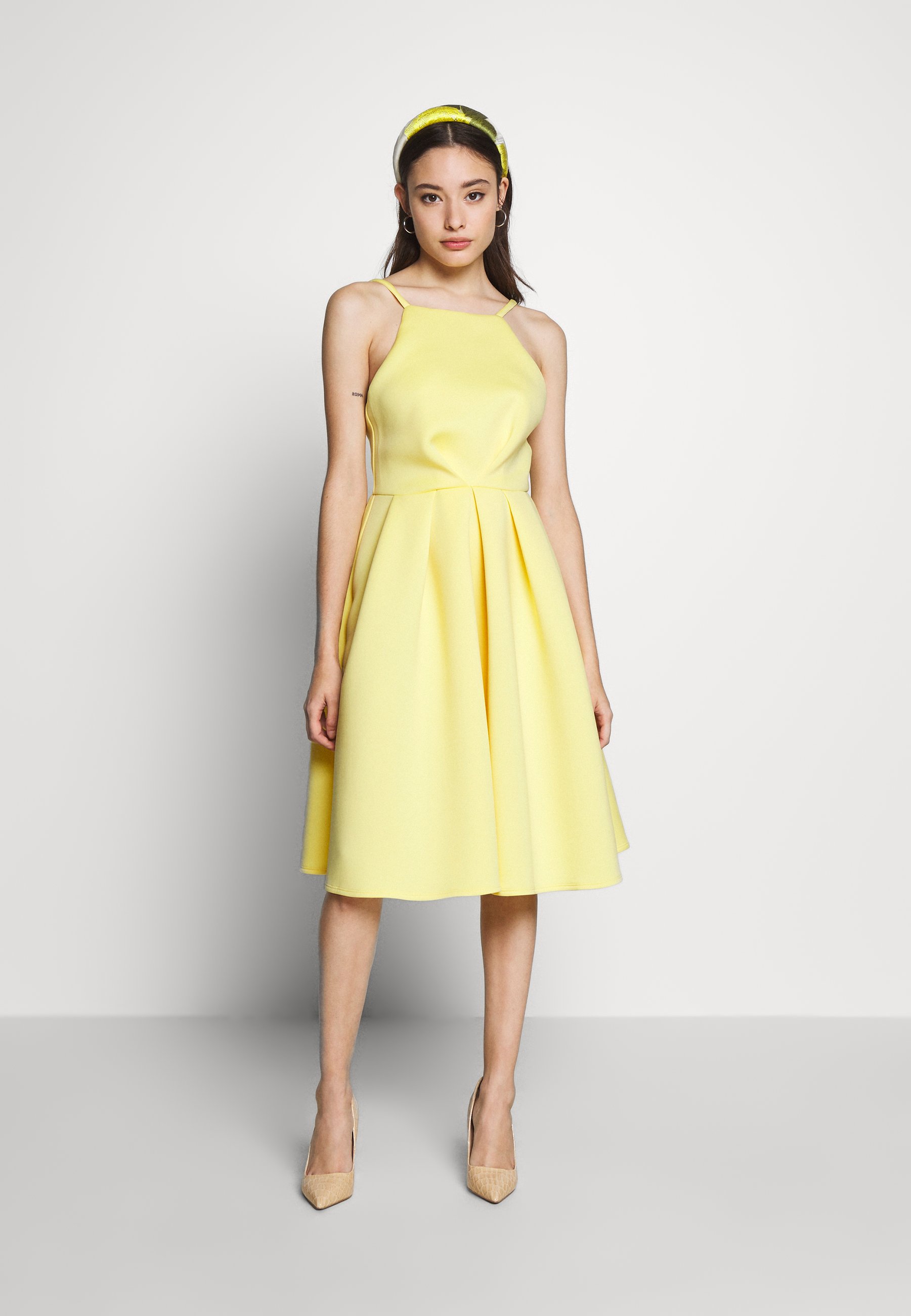 Gule Cocktailkjoler på nett | Dame | Elegante festkjoler hos Bardot JACYNTA DRESS - Cocktailkjole - sun yellow