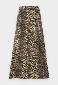 VICHIA LEOPARD SKIRT - A-linjekjol - birch