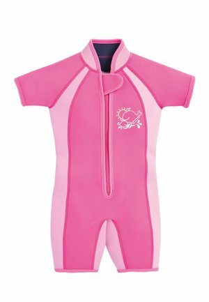 JoJo Maman Bébé, JOJO MAMAN BÉBÉ KIDS COLOUR BLOCK WETSUIT STANDARD - Badeanzug - fuchsia pink