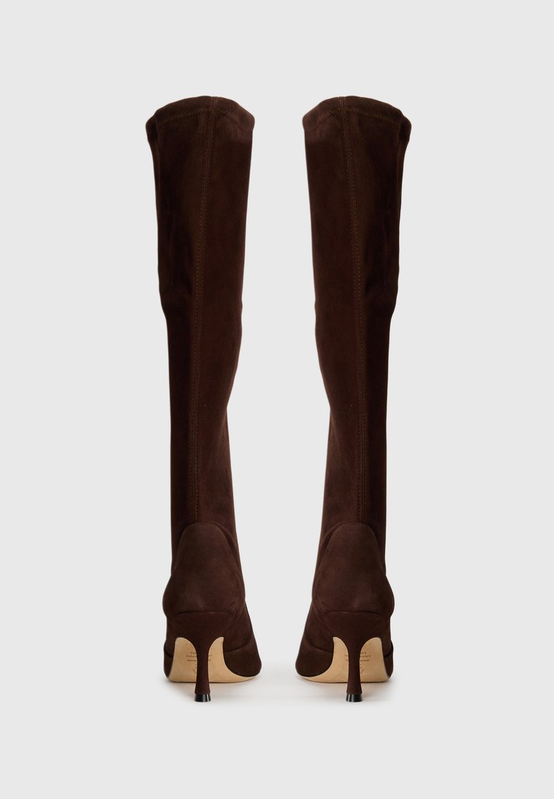 Bottes Stuart Weitzman Sur Les Genoux En Daim - Taille 4 (US 7/EUR 37) - Neuf Avec Défauts