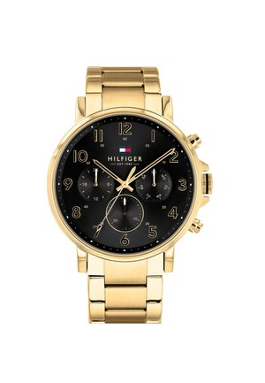 Tommy Hilfiger KING - Hodinky se stopkami - gold coloured black