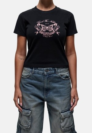 T-shirt imprimé - black