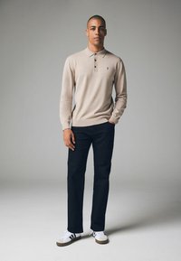 Next REGULAR FIT - Hosszú ujjú felső - sand