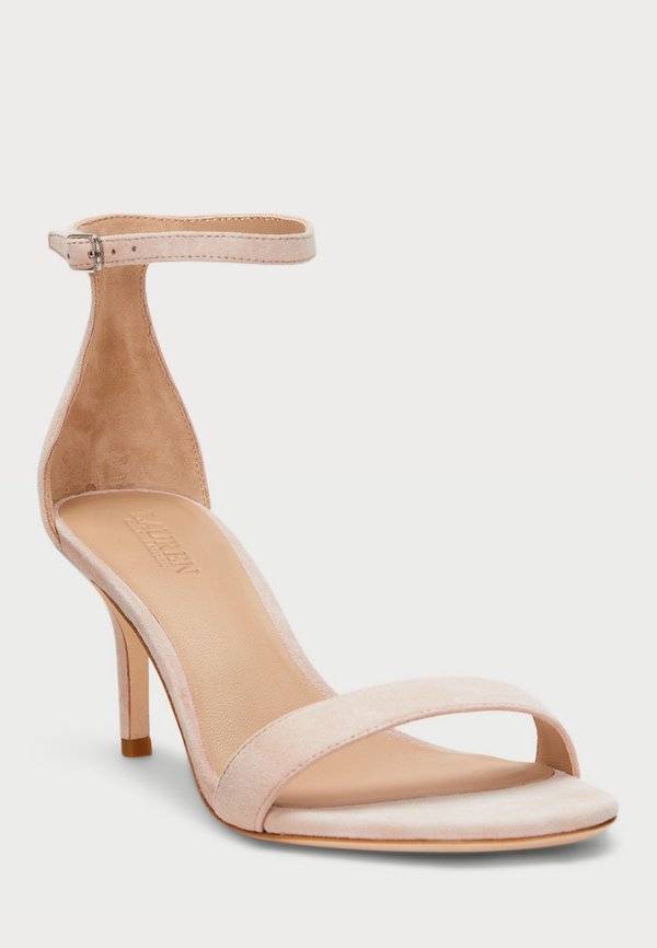 ALLIE MID HEEL SUEDE SANDAL - Sandals - sunrise blush2