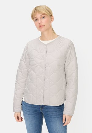 MIT DRUCKKNOPFLEISTE - Overgangsjakke - pearl
