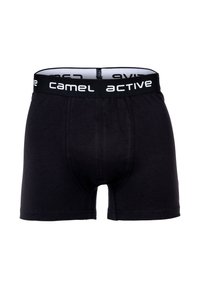 camel active 3ER PACK - STRETCH LOGOBUND EINFARBIG - Trunks - schwarz