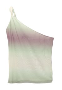 ASYMMETRIC KNOTTED STRAP - Top - green