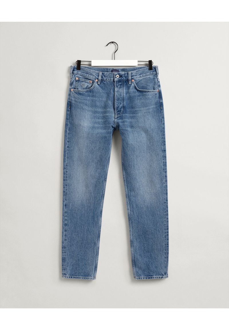 Gant Straight leg jeans lichtblauw