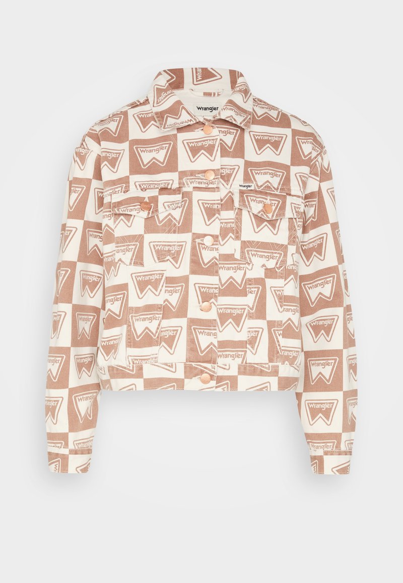 Wrangler Spijkerjas lichtbruin