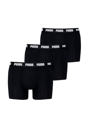Puma MEN EVERYDAY 3 PACK - Apakšbikses - black / black