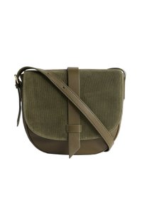 Taška cez plece - green rich olive