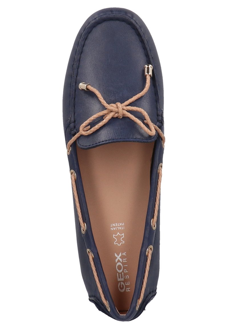 Geox Boat shoes - blue/sand/dark - Zalando.de