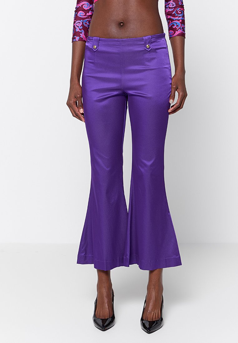 Versace Jeans Couture Broek paars Versace Jeans Couture Broek paars