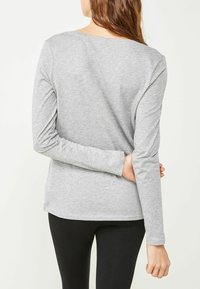 Next LONG SLEEVE STANDARD - Hosszú ujjú felső - grey marl