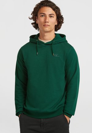 SMALL LOGO  - Mikina s kapucňou - emerald envy