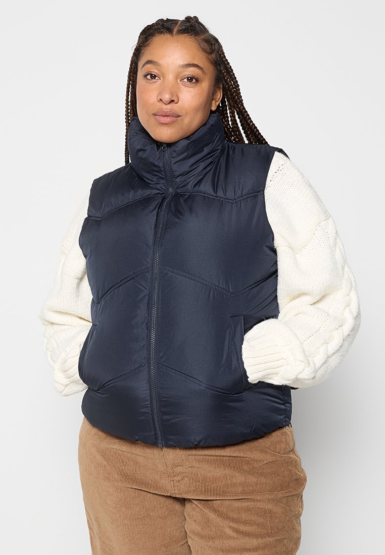 JDY Bodywarmer donkerblauw