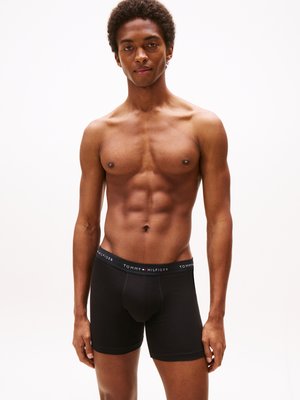 Tommy Hilfiger SIGNATURE BOXER BRIEF 3 PACK - Underbukse - black