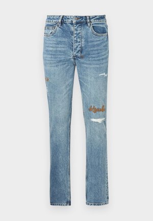 CHITCH PUBLIC SKRIBED - Jean droit - denim
