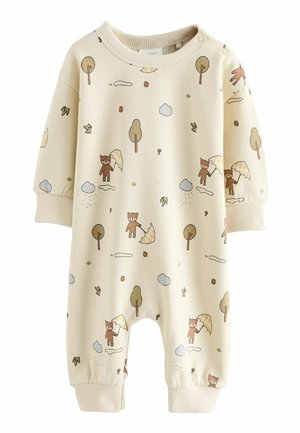 REGULAR FIT - ROMPER - Pajac - ecru bear