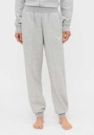 TROUSERS WITH CUFFS - Pyžamové nohavice - warm grey melange