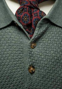 John Henric MOTIF BANDANA - Tørklæde / Halstørklæder - burgundy