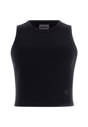 Guess CROPPED TANK - Top - blu scuro