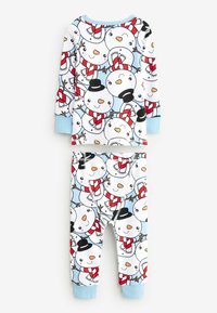 Next CHRISTMAS SET REGULAR FIT - Pidžamas komplekts - blue snowman