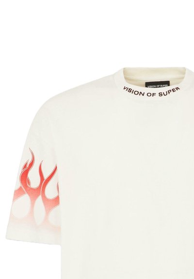Vision of Super T-shirt con stampa - white red
