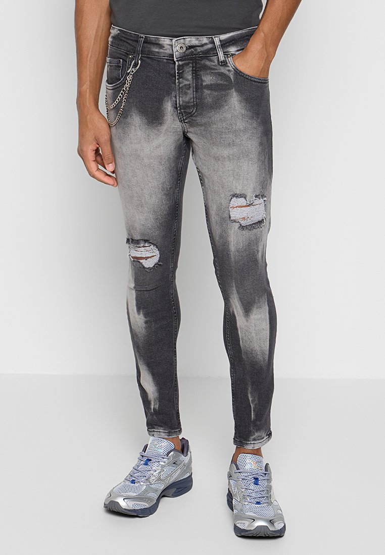 2Y Premium Jeans Skinny Fit grijs