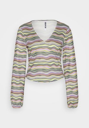 Neon & Nylon MILLE - Pitkähihainen paita - black/multi