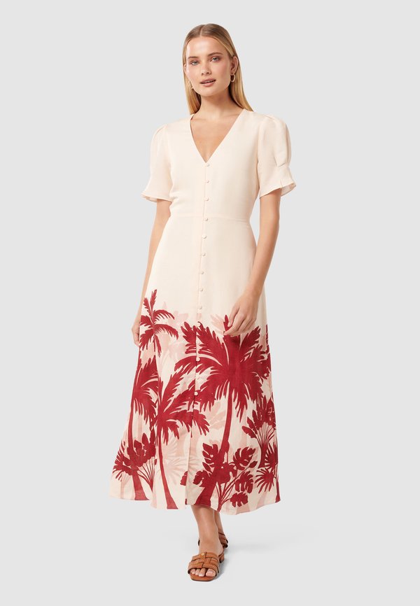 JAZ PRINTED MIDI DRESS - Freizeitkleid