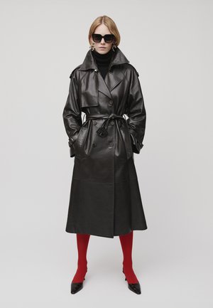 LINDA - Mantel - schokolade