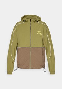 Unselected, olive/brown