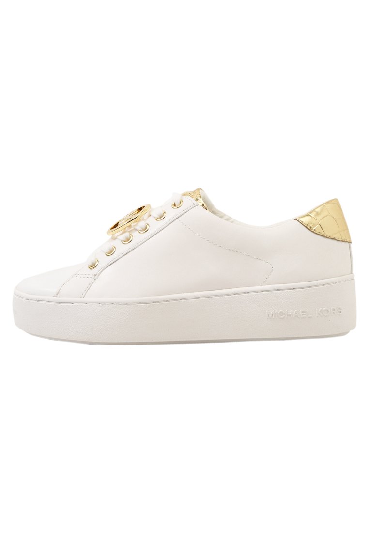 MICHAEL Michael Kors POPPY LACE UP - Sneakers basse - optic white/beige -  Zalando.it