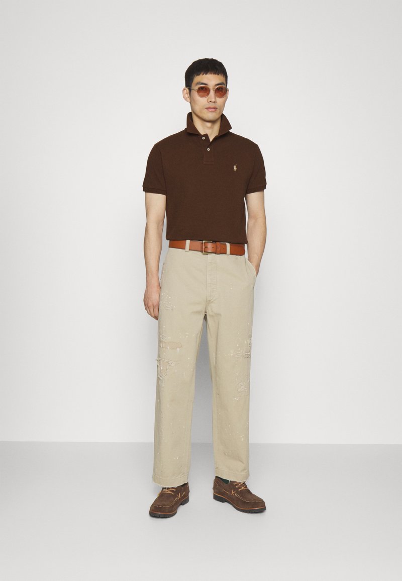 ralph lauren brown shorts