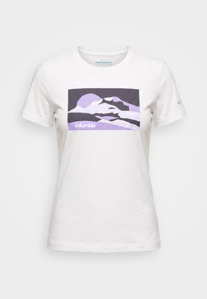 Columbia, RUBY SPRINGS™ GRAPHIC - Trükipildiga T-särk - white