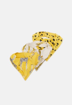 EXCLUSIVE GIRAFFE BIBS 3 PACK UNISEX - Halsdoek - light beige