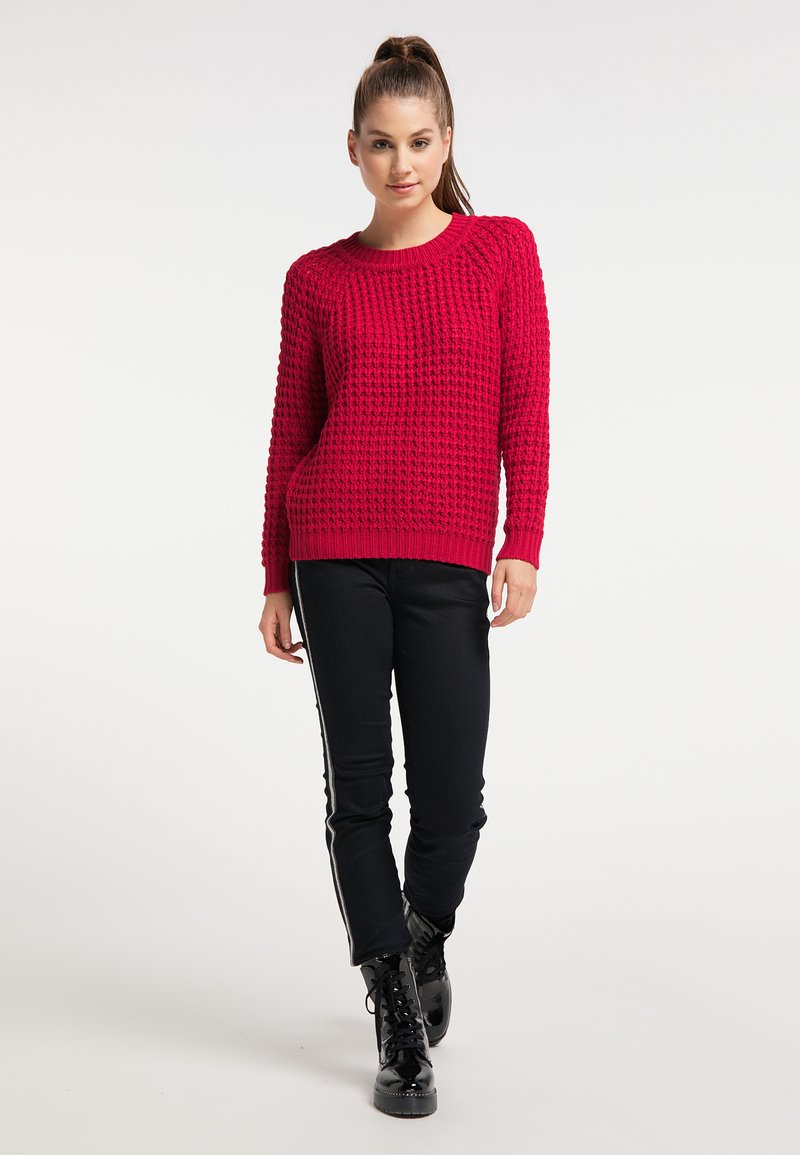 Damen Strickjacken | myMo Strickpullover rot - US36144 Damen Strickjacken | myMo Strickpullover rot - US36144