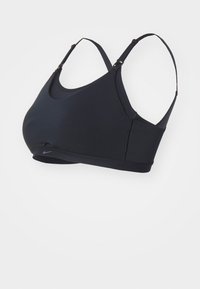 Nike Performance - ALATE (M) BRA - Urheiluliivit: kevyt tuki - black/cool grey Pienoiskuva 1