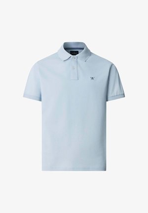 Hackett London, SLIM FIT LOGO - Pikeepaita - oxford blue