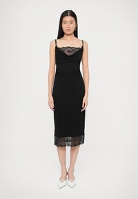 Diane von Furstenberg ODESSA DRESS - Koktailové šaty/večierkové šaty - black